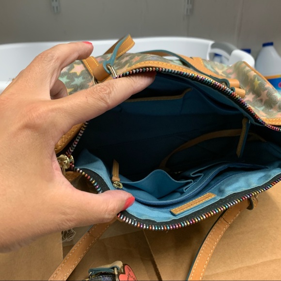 Dooney and Burke bag and change purse - Picture 2 of 4